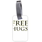 Freehugs Luggage Tags (Two Sides) Front