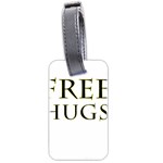 Freehugs Luggage Tags (Two Sides) Back