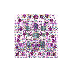 Alien Sweet As Candy Square Magnet by pepitasart