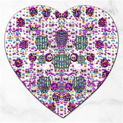 Alien Sweet As Candy Jigsaw Puzzle (Heart)