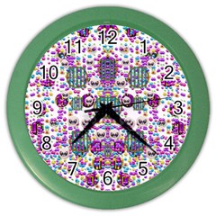 Alien Sweet As Candy Color Wall Clocks