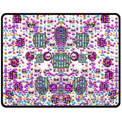 Alien Sweet As Candy Fleece Blanket (Medium) 