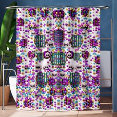 Alien Sweet As Candy Shower Curtain 60  X 72  (medium)  by pepitasart