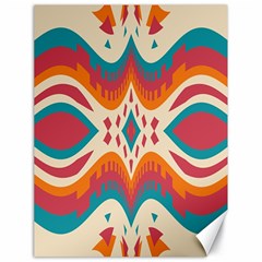 Symmetric Distorted Shapes                              Canvas 18  X 24  by LalyLauraFLM