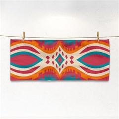 Symmetric Distorted Shapes                              Hand Towel by LalyLauraFLM