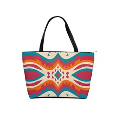 Symmetric Distorted Shapes                              Classic Shoulder Handbag by LalyLauraFLM