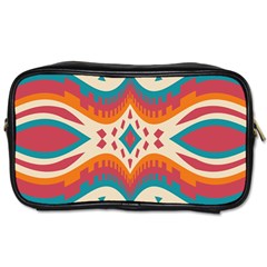 Symmetric Distorted Shapes                              Toiletries Bag (one Side) by LalyLauraFLM