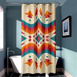 Symmetric distorted shapes                         Shower Curtain 36  x 72  Curtain(36 X72 ) - 33.26 x66.24  Curtain(36 X72 )