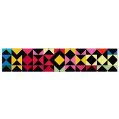 Colorful Rhombus And Triangles                                Flano Scarf by LalyLauraFLM