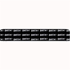 Bored Comic Style Word Pattern Small Bar Mats by dflcprints