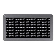 Bored Comic Style Word Pattern Memory Card Reader (mini) by dflcprints