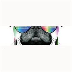 Dj Pug Cool Dog Large Bar Mats by alexamerch