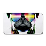 Dj Pug Cool Dog Medium Bar Mats 16 x8.5  Bar Mat