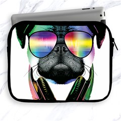 Dj Pug Cool Dog Apple Ipad 2/3/4 Zipper Cases by alexamerch