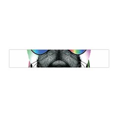 Dj Pug Cool Dog Flano Scarf (mini)