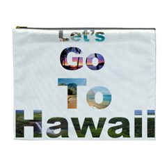 Hawaii Cosmetic Bag (xl)