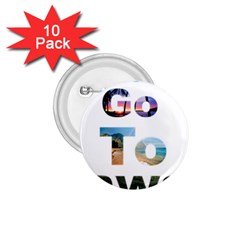 Hawaii 1 75  Buttons (10 Pack)