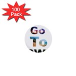 Hawaii 1  Mini Buttons (100 pack)  Front