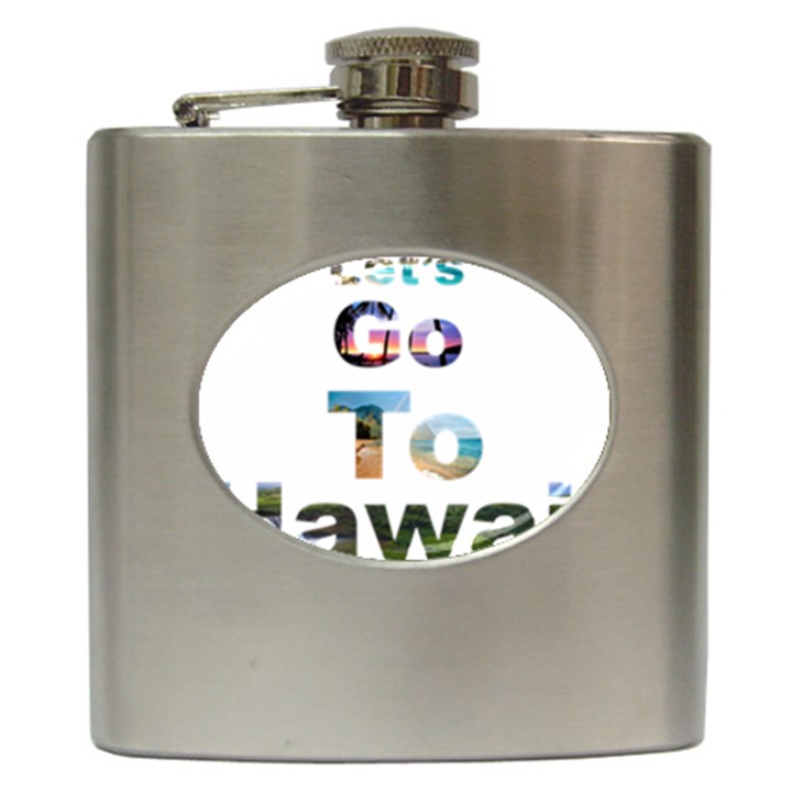 Hawaii Hip Flask (6 oz)