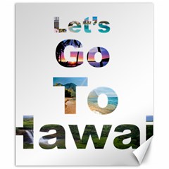 Hawaii Canvas 20  X 24   by Howtobead