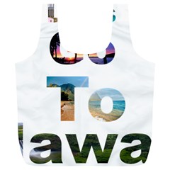 Hawaii Full Print Recycle Bags (l)  by Howtobead