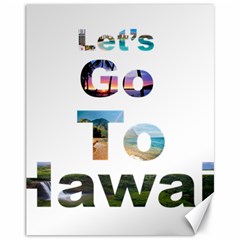 Hawaii Canvas 11  X 14   by Howtobead