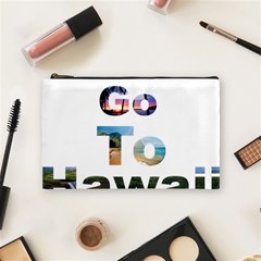 Hawaii Cosmetic Bag (medium)  by Howtobead