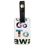 Hawaii Luggage Tags (One Side)  Front