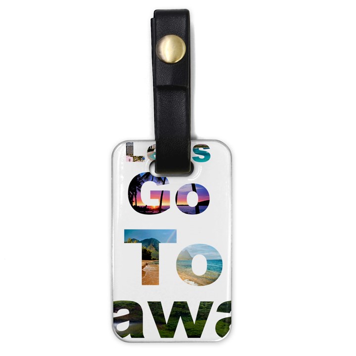 Hawaii Luggage Tags (One Side) 