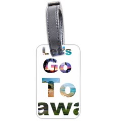 Hawaii Luggage Tags (one Side)  by Howtobead