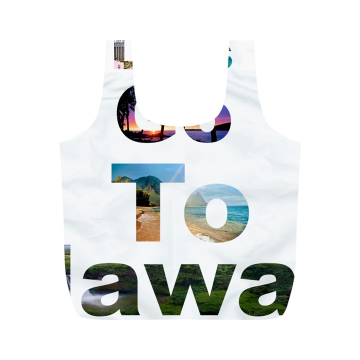 Hawaii Full Print Recycle Bags (M) 