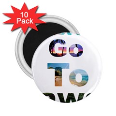 Hawaii 2 25  Magnets (10 Pack)  by Howtobead