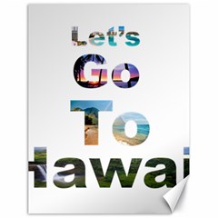 Hawaii Canvas 18  X 24  