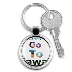 Hawaii Key Chains (round)  by Howtobead