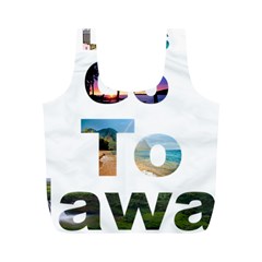 Hawaii Full Print Recycle Bags (m)  by Howtobead