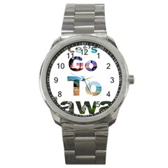 Hawaii Sport Metal Watch by Howtobead