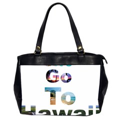 Hawaii Office Handbags (2 Sides)  by Howtobead