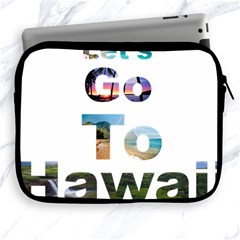 Hawaii Apple Ipad 2/3/4 Zipper Cases by Howtobead