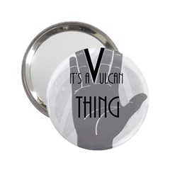 It s A Vulcan Thing 2 25  Handbag Mirrors by Howtobead