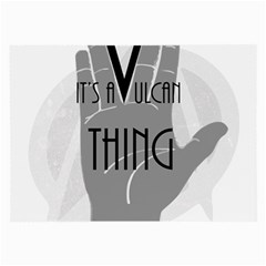 It s A Vulcan Thing Large Glasses Cloth by Howtobead