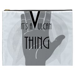 It s A Vulcan Thing Cosmetic Bag (xxxl)  by Howtobead