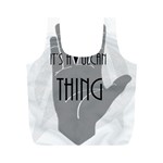 It s A Vulcan Thing Full Print Recycle Bags (M)  Back