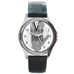 It s A Vulcan Thing Round Metal Watch Front