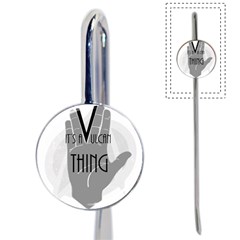 It s A Vulcan Thing Book Mark by Howtobead