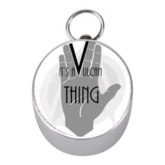 It s A Vulcan Thing Mini Silver Compasses by Howtobead