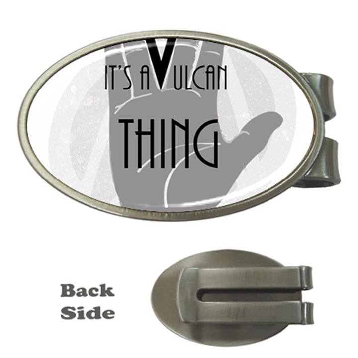 It s A Vulcan Thing Money Clips (Oval) 