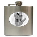 It s A Vulcan Thing Hip Flask (6 oz) Front