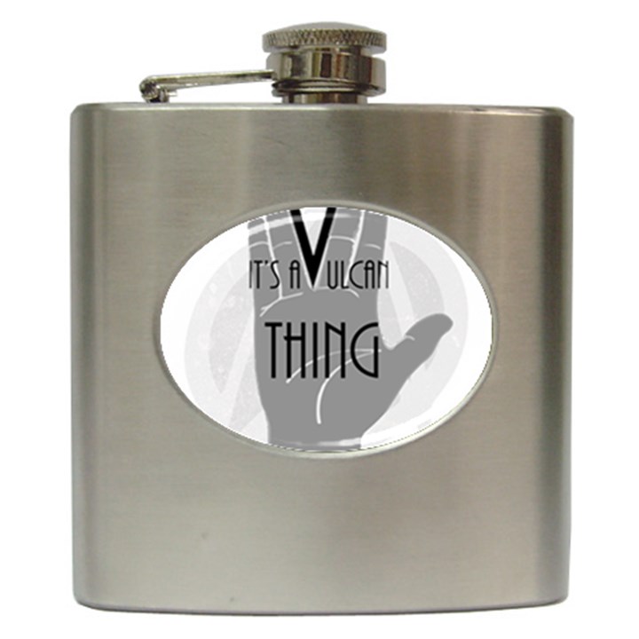 It s A Vulcan Thing Hip Flask (6 oz)