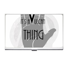 It s A Vulcan Thing Business Card Holders by Howtobead