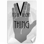 It s A Vulcan Thing Canvas 20  x 30   19.62 x28.9  Canvas - 1